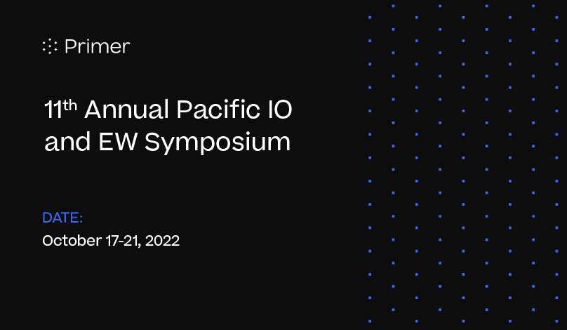 Pacific IO and EW Symposium 2022